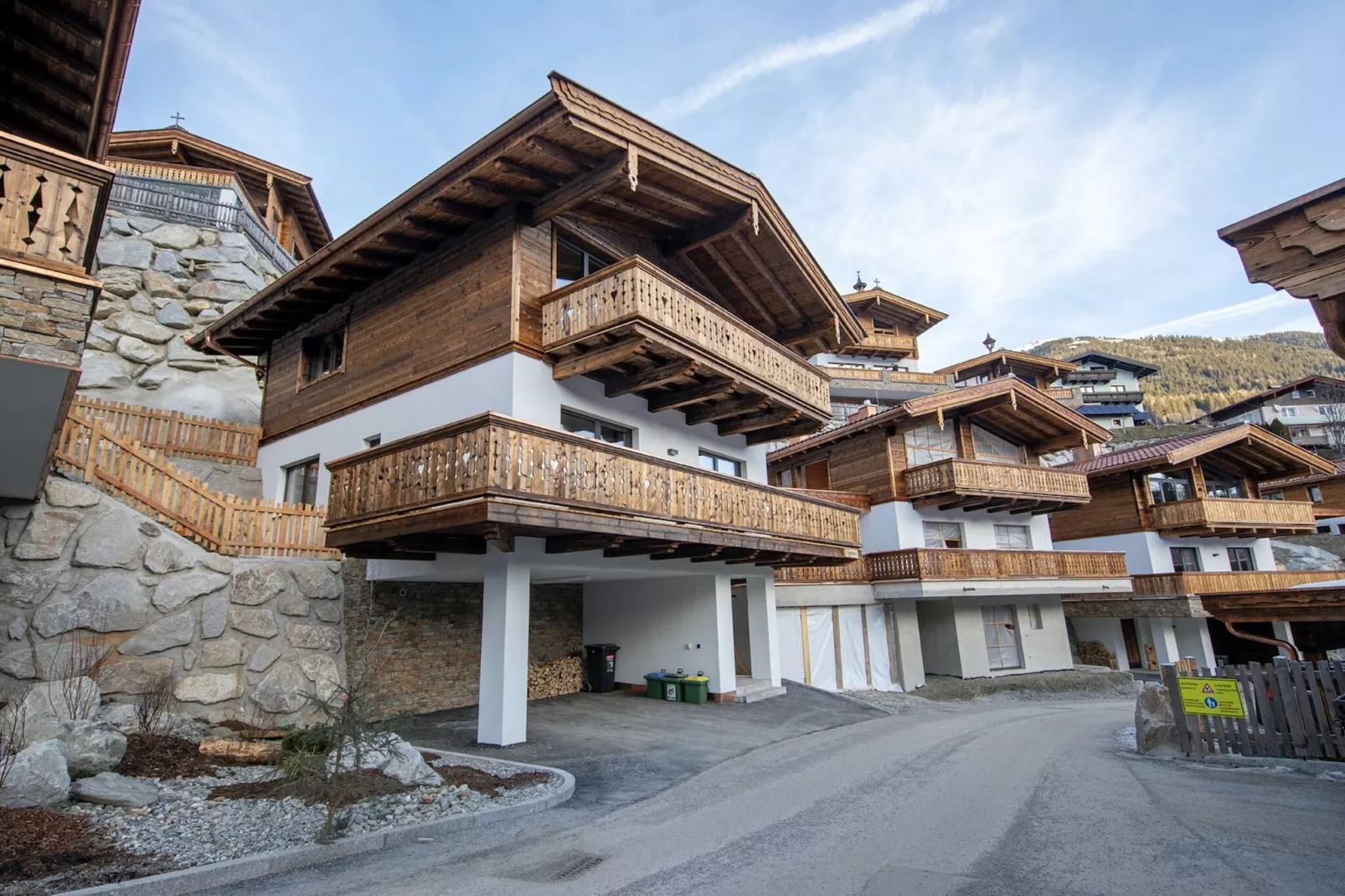 Nationalpark Chalet Lasörling-Buitenkant zomer