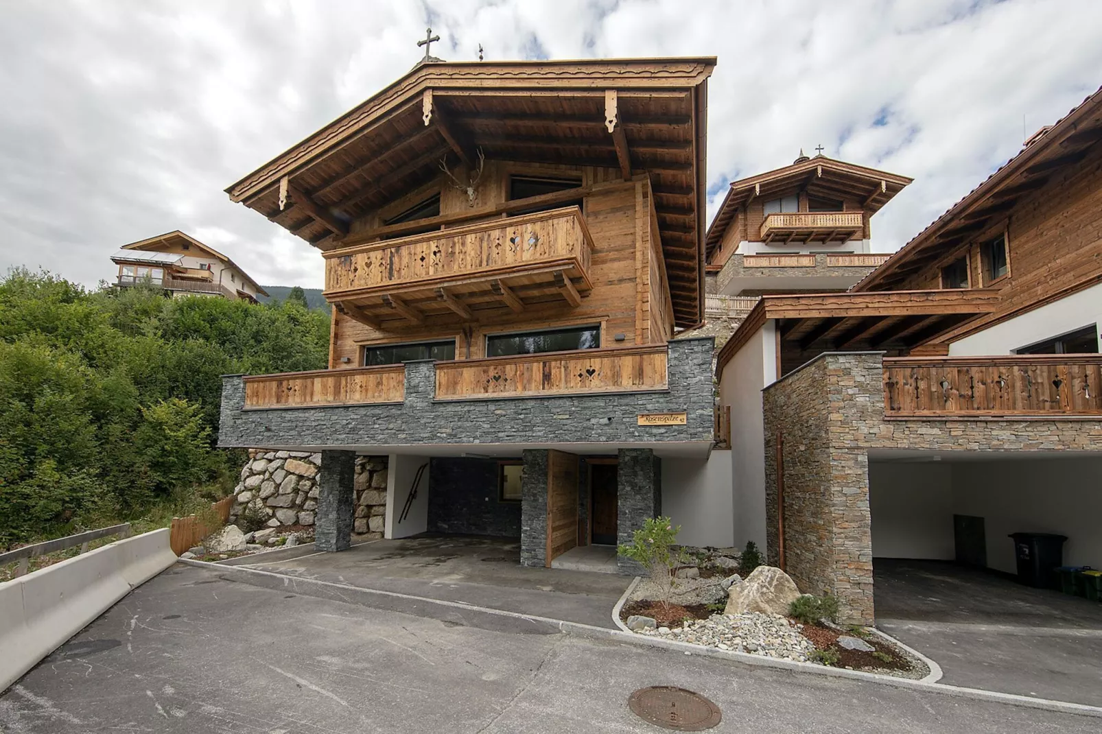 Nationalpark Chalet Lasörling-Buitenkant zomer