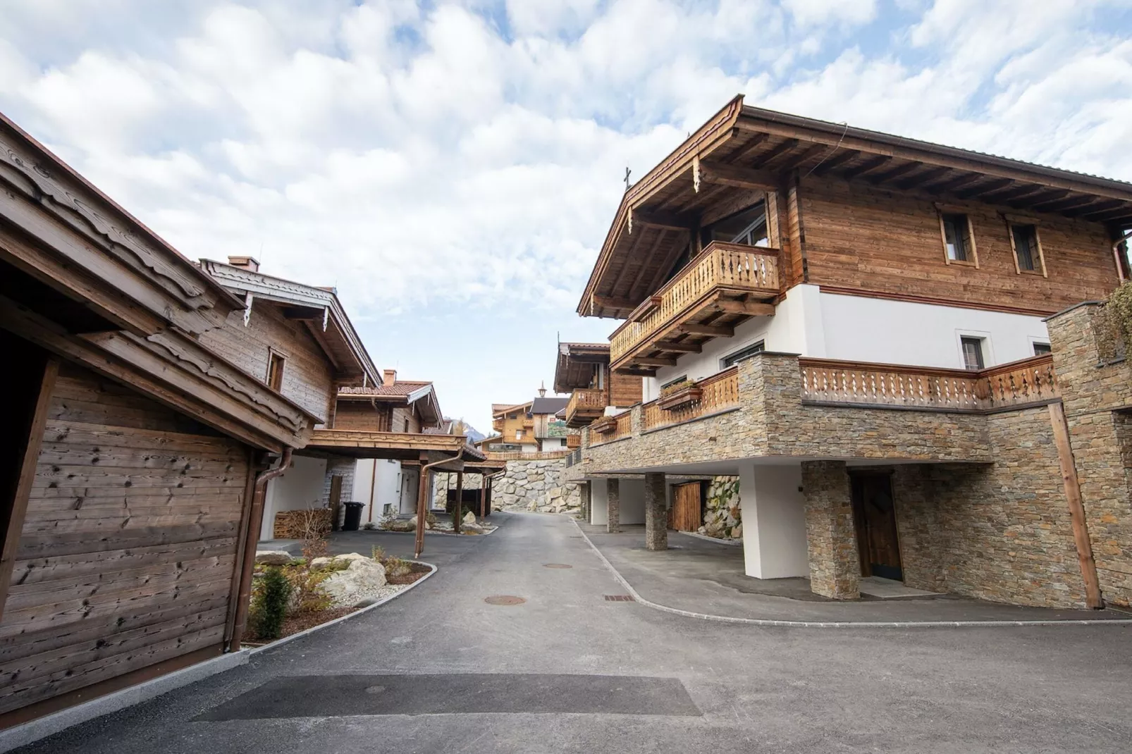 Nationalpark Chalet Lasörling-Buitenkant zomer