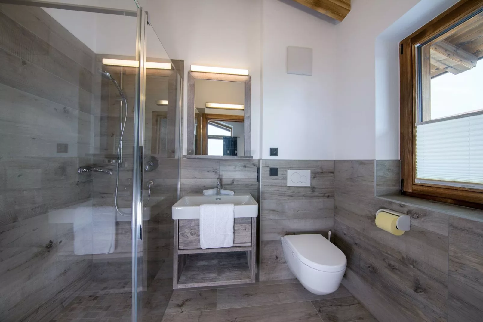 Nationalpark Chalet Lasörling-Badkamer