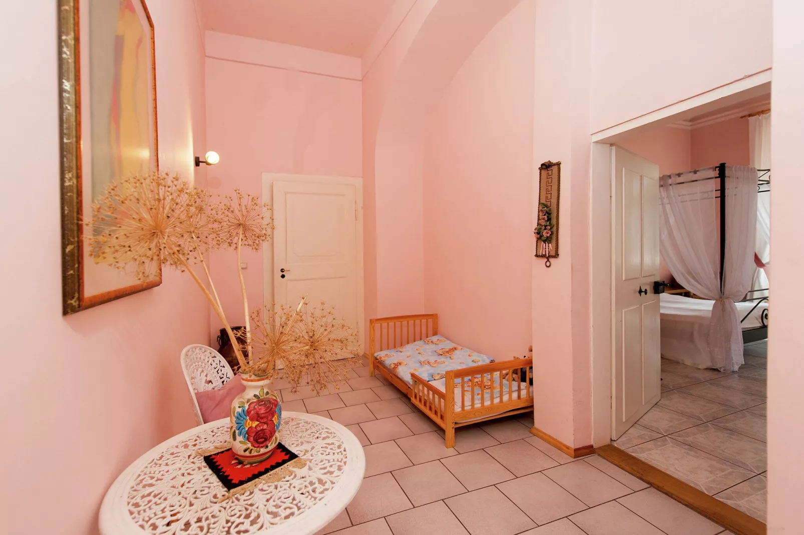 Urlaub im Schloss-Slaapkamer