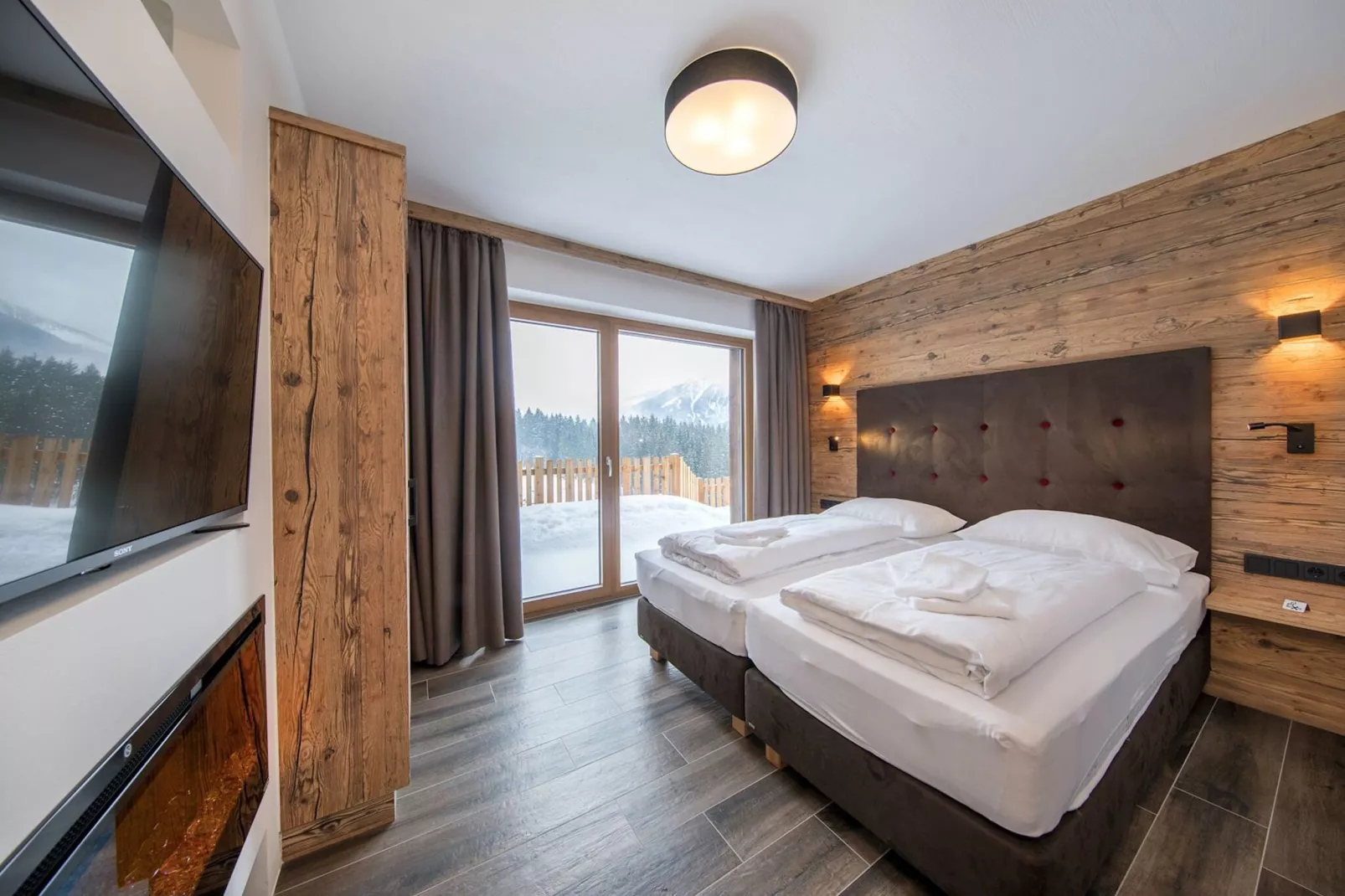 Nationalpark Chalet Keeseck-Slaapkamer