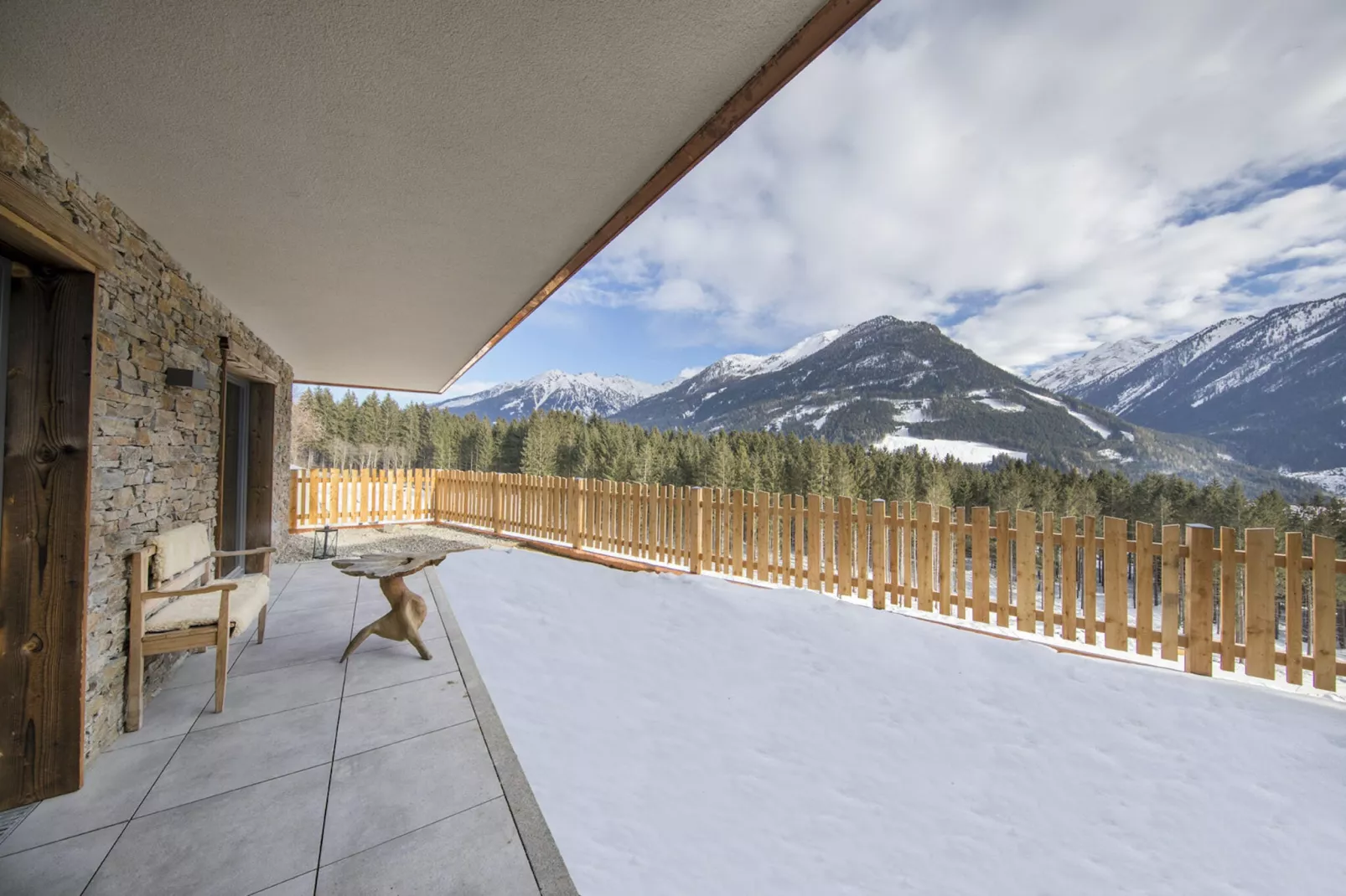 Nationalpark Chalet Achkogel-Terrasbalkon