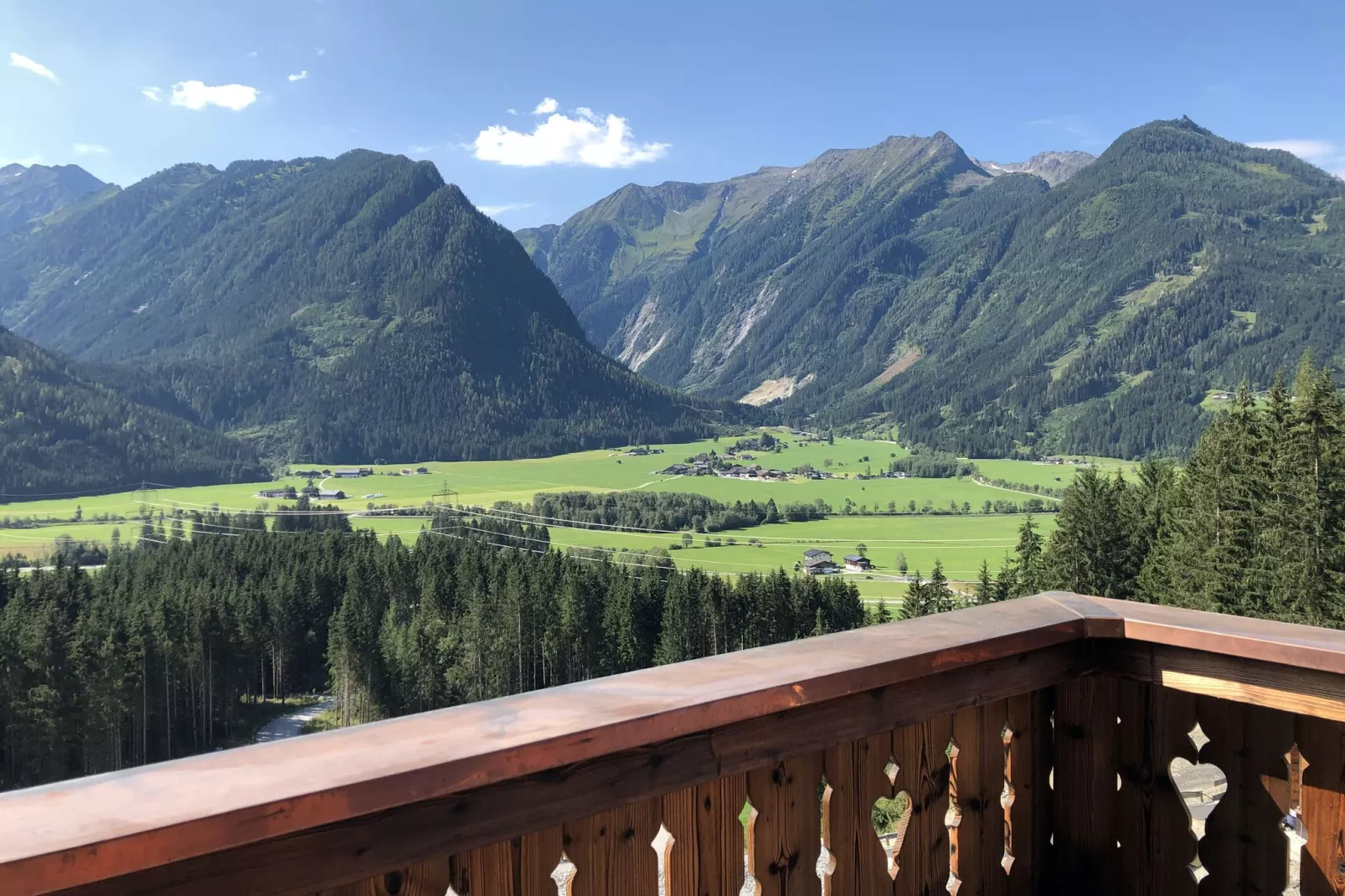Nationalpark Chalet Käferfeldeck-Terrasbalkon