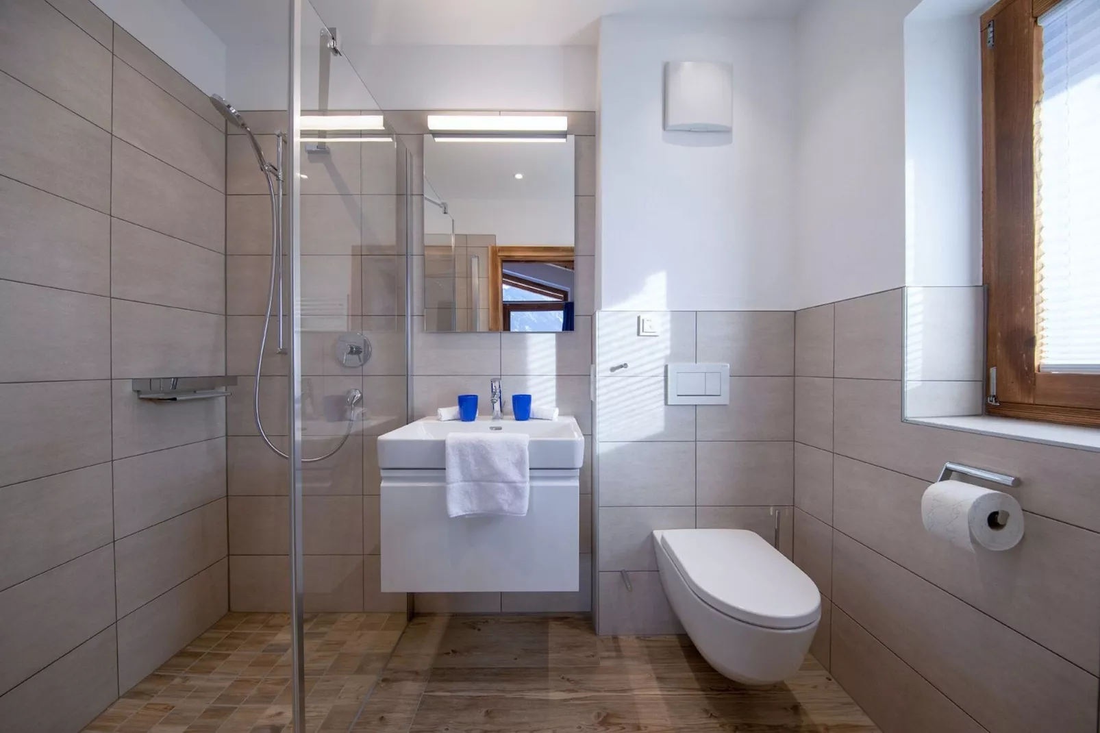 Nationalpark Chalet Arventalspitze-Badkamer