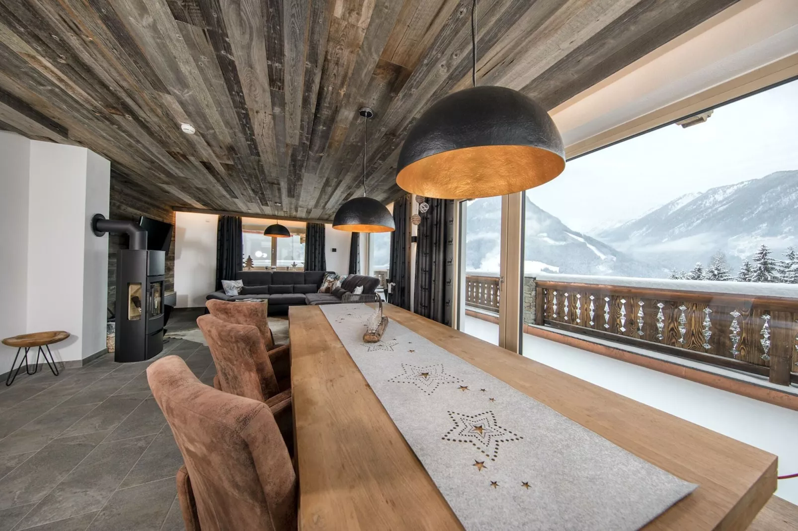 Nationalpark Chalet Hohes Aderl-Woonkamer