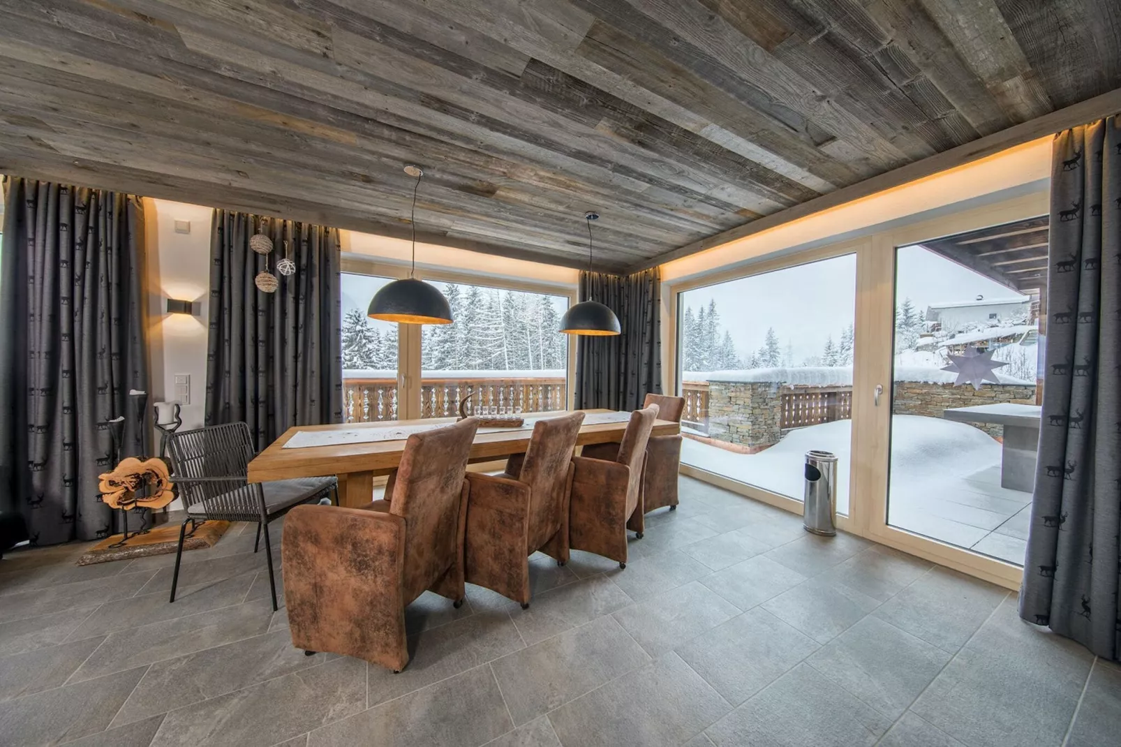 Nationalpark Chalet Hohes Aderl-Woonkamer