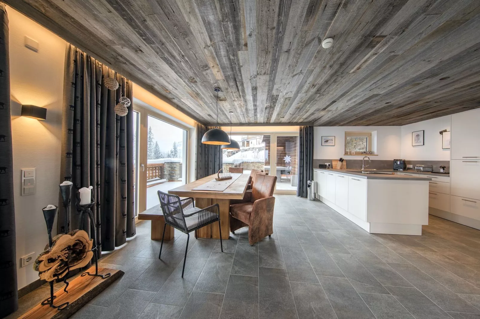 Nationalpark Chalet Hohes Aderl-Woonkamer