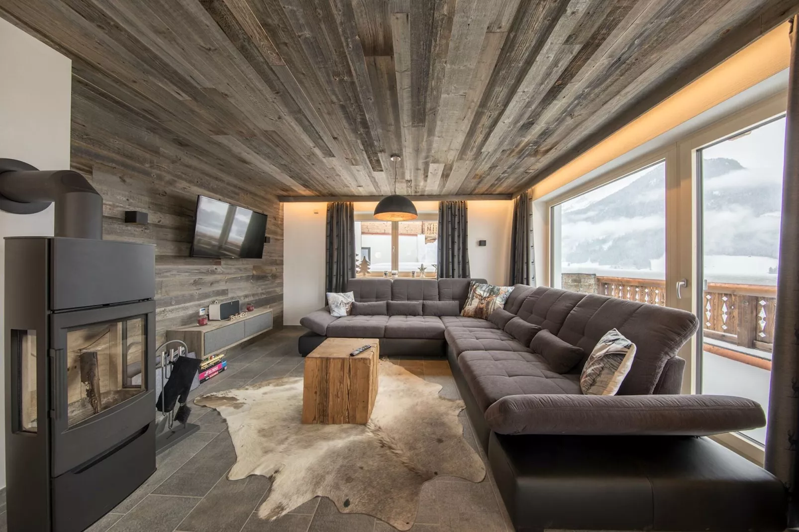 Nationalpark Chalet Hohes Aderl-Woonkamer