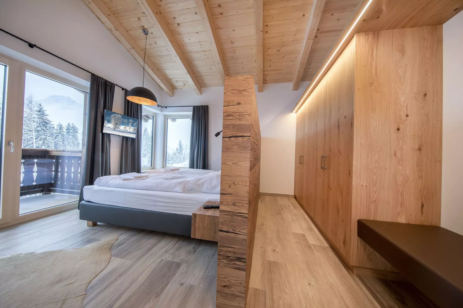 Nationalpark Chalet Hohes Aderl-Slaapkamer