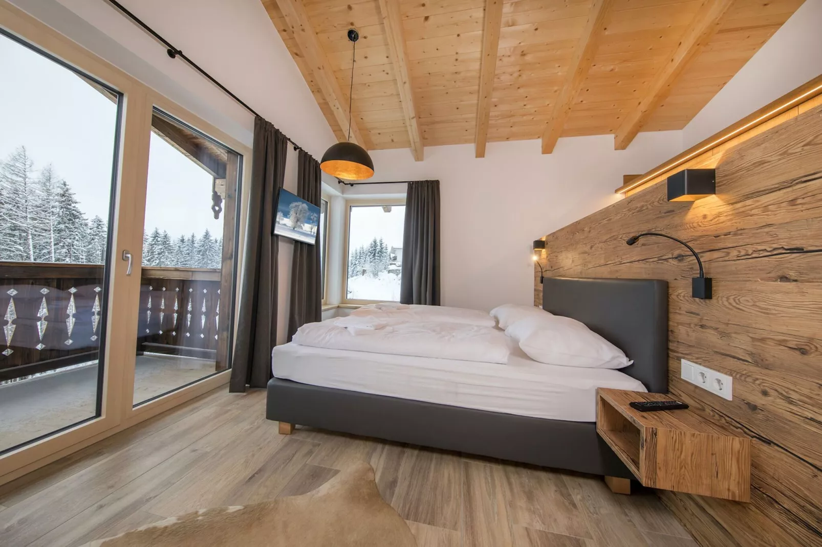 Nationalpark Chalet Hohes Aderl-Slaapkamer