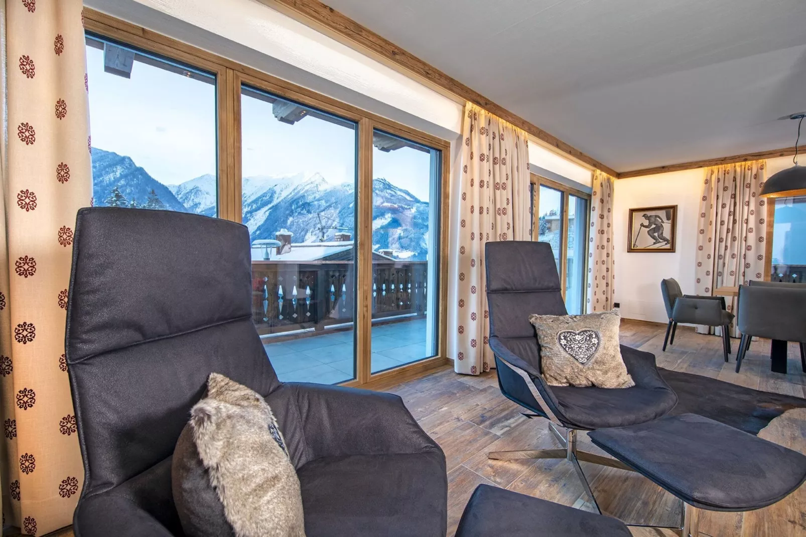 Nationalpark Chalet Jagdhausspitze-Woonkamer