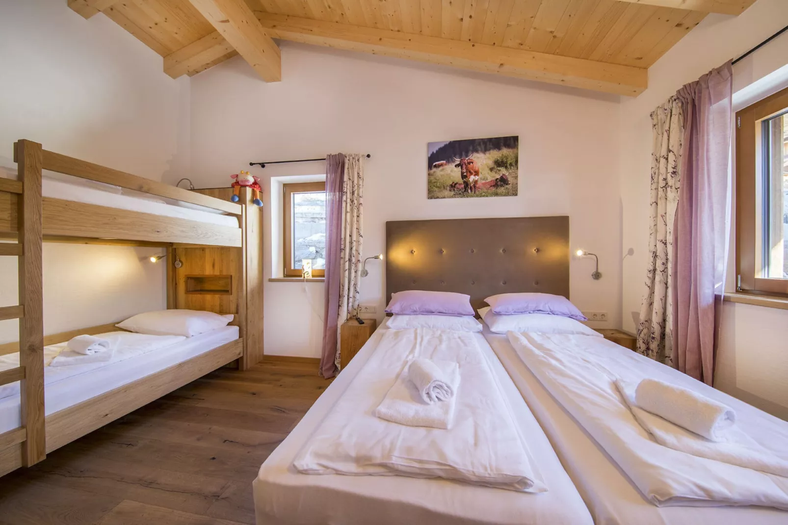 Nationalpark Chalet Jagdhausspitze-Slaapkamer