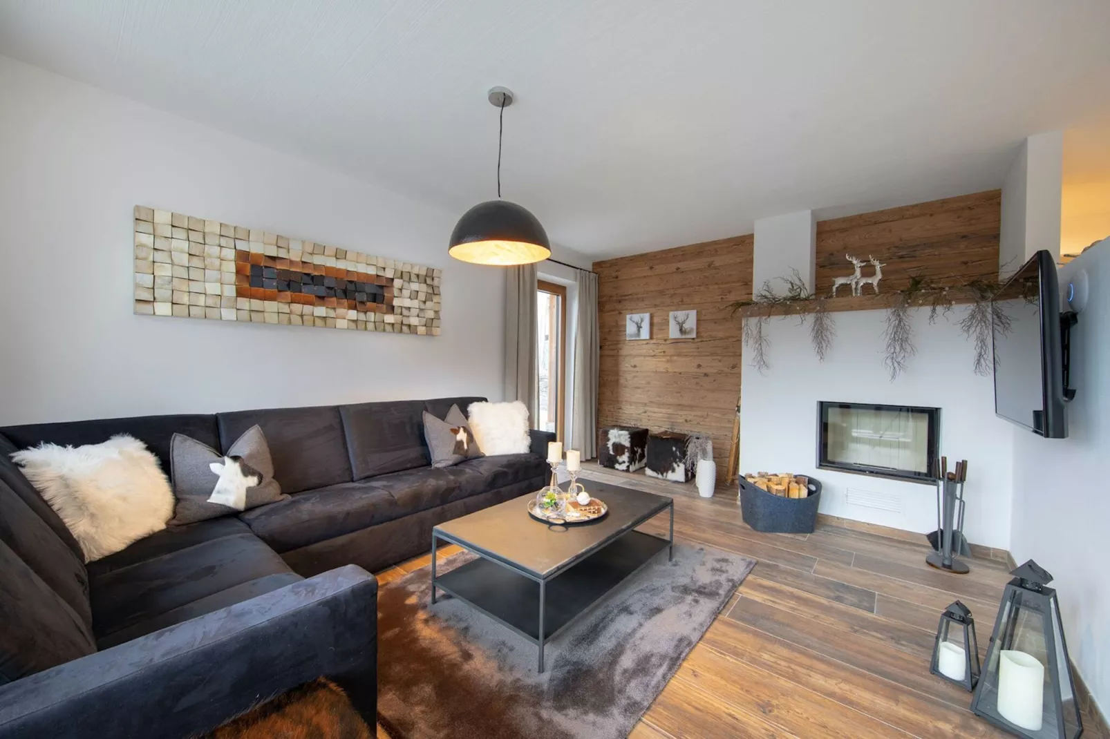 Nationalpark Chalet Goldbergspitze-Woonkamer