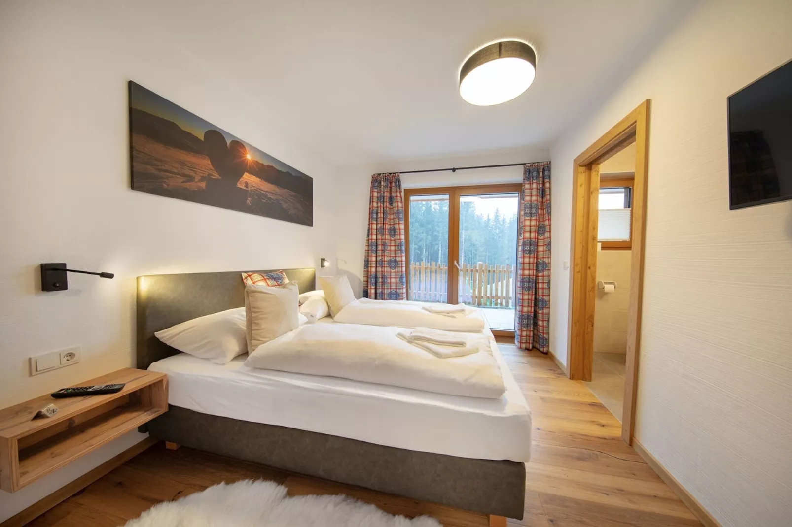 Nationalpark Chalet Goldbergspitze-Slaapkamer