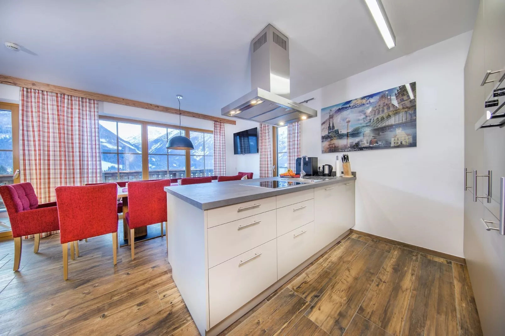 Nationalpark Chalet Seespitze-Keuken