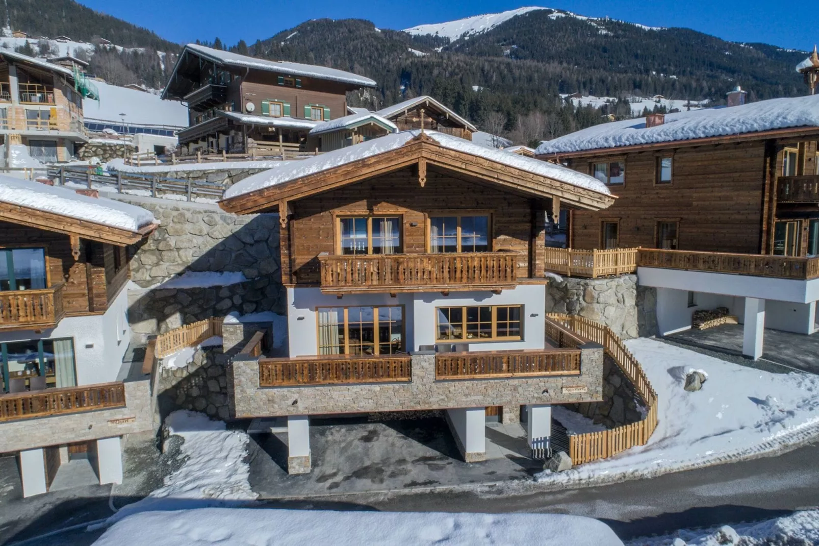 Nationalpark Chalet Rainerhorn-Exterieur winter