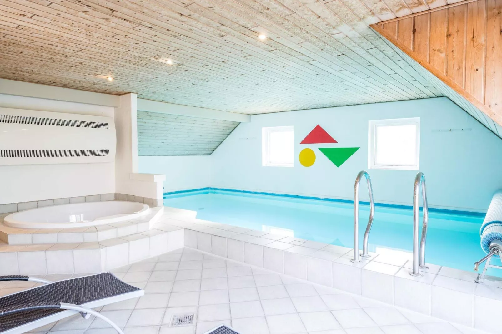 Luxe zwembad retraite in Blavand-By Traum-Zwembad