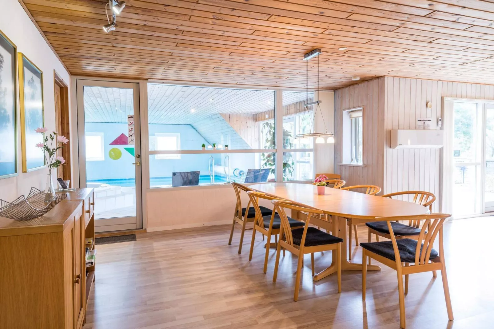 Luxe zwembad retraite in Blavand-By Traum-Binnen