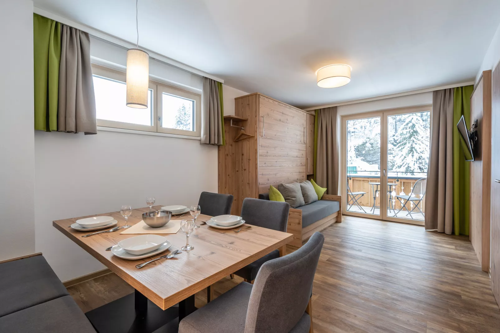 Saalach Penthouse 67-Eetkamer