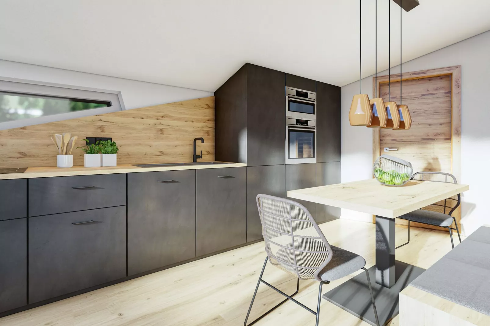 Bergzeit Penthouse-Keuken