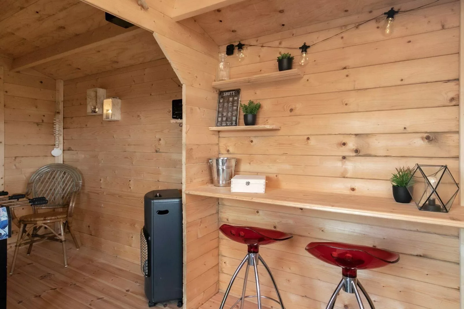 Luxe huisje met zwembad and sauna-By Traum-Binnen