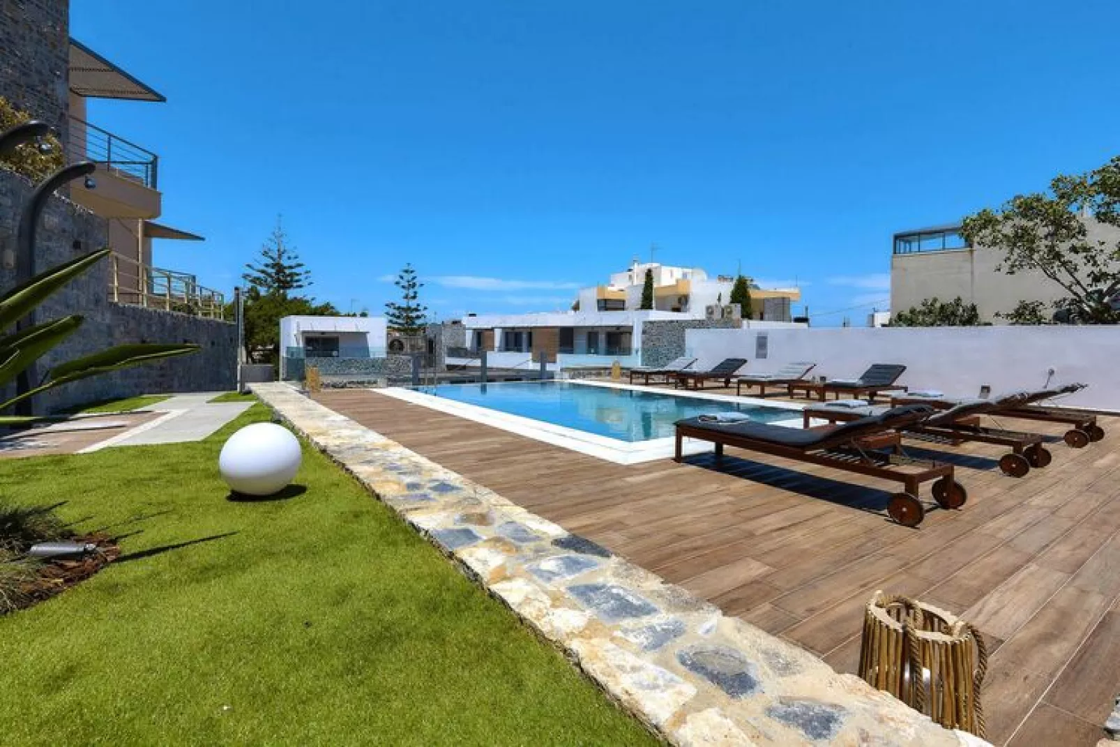 Appartementen Seascape Luxury Residences, Agia Pelagia-Zwembad