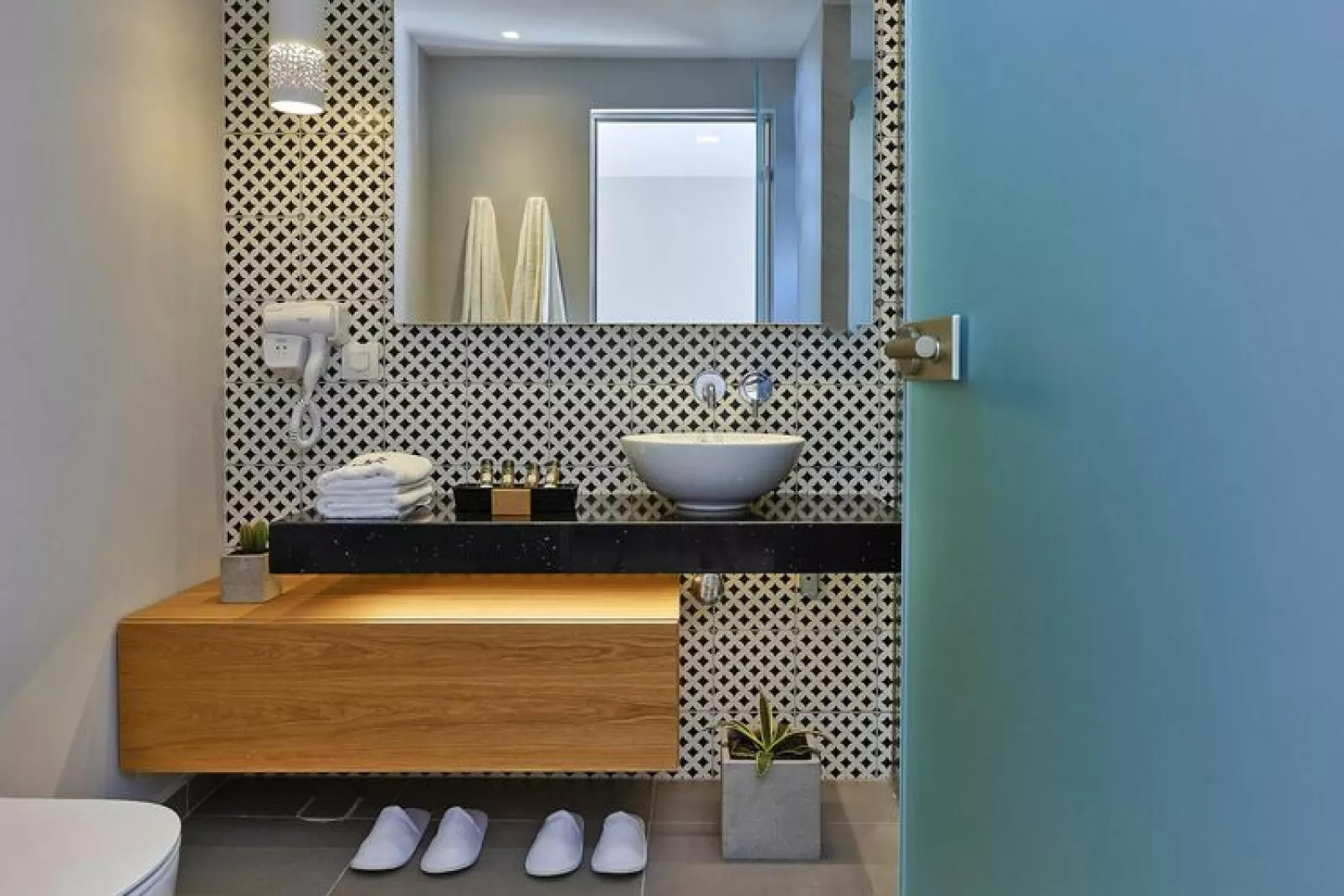 Appartementen Seascape Luxury Residences, Agia Pelagia-Badkamer