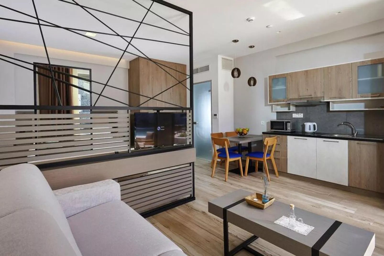 Appartementen Seascape Luxury Residences, Agia Pelagia-Keuken