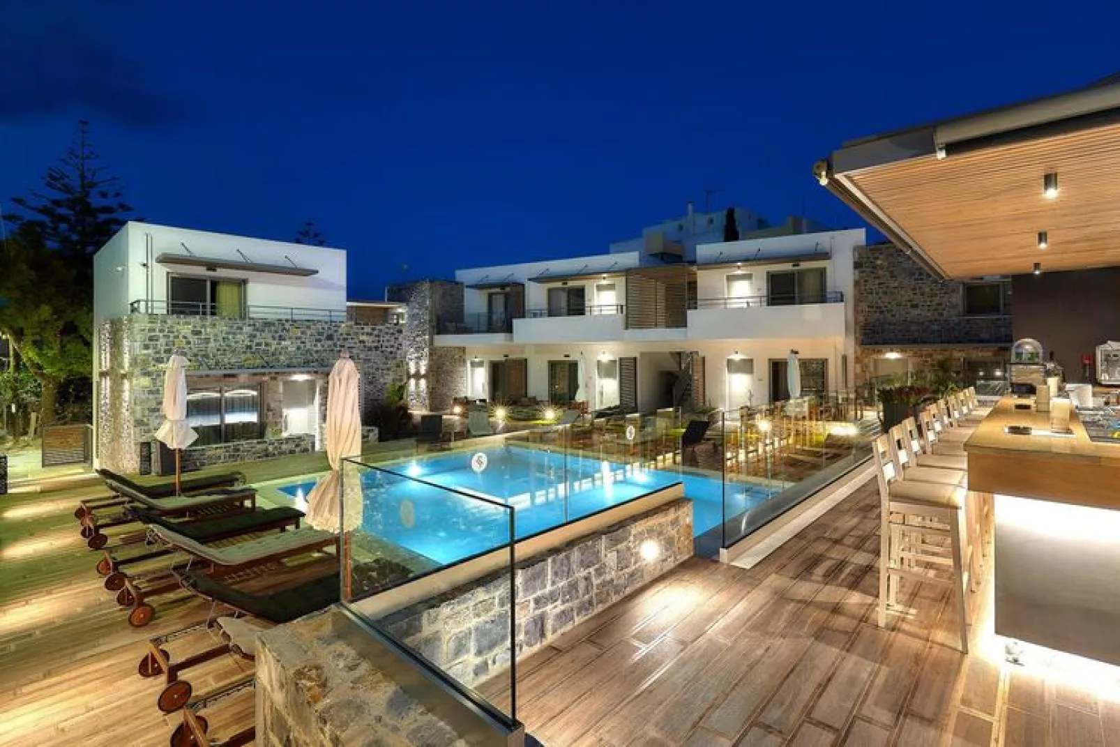 Appartementen Seascape Luxury Residences, Agia Pelagia-Zwembad