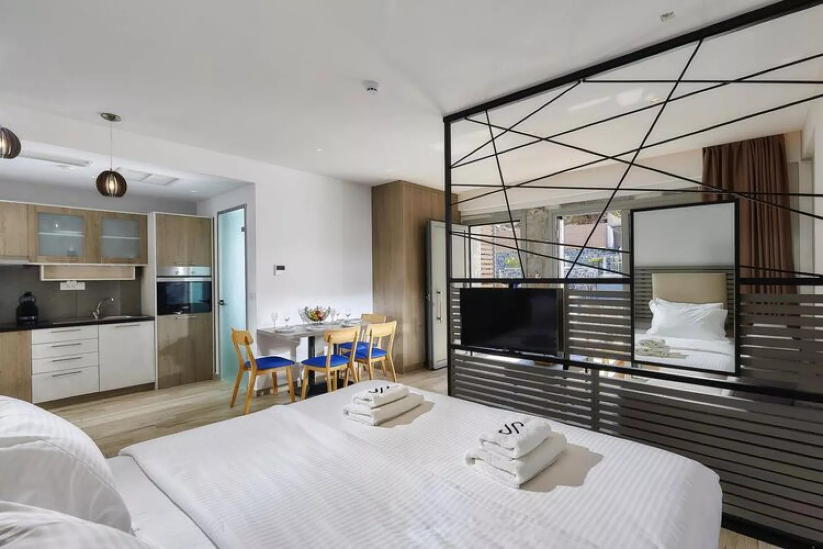 Appartementen Seascape Luxury Residences, Agia Pelagia-Slaapkamer