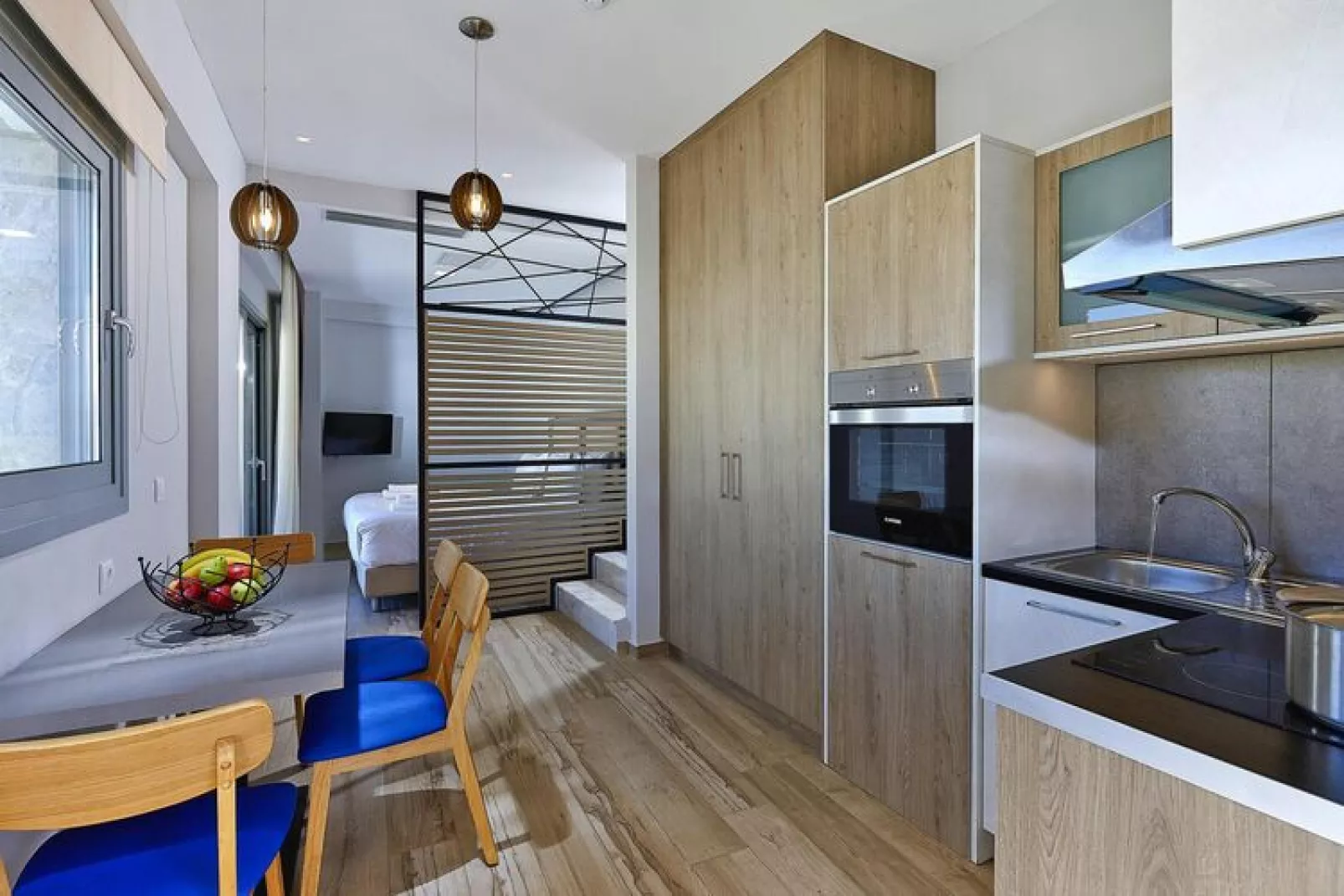 Appartementen Seascape Luxury Residences, Agia Pelagia-Keuken