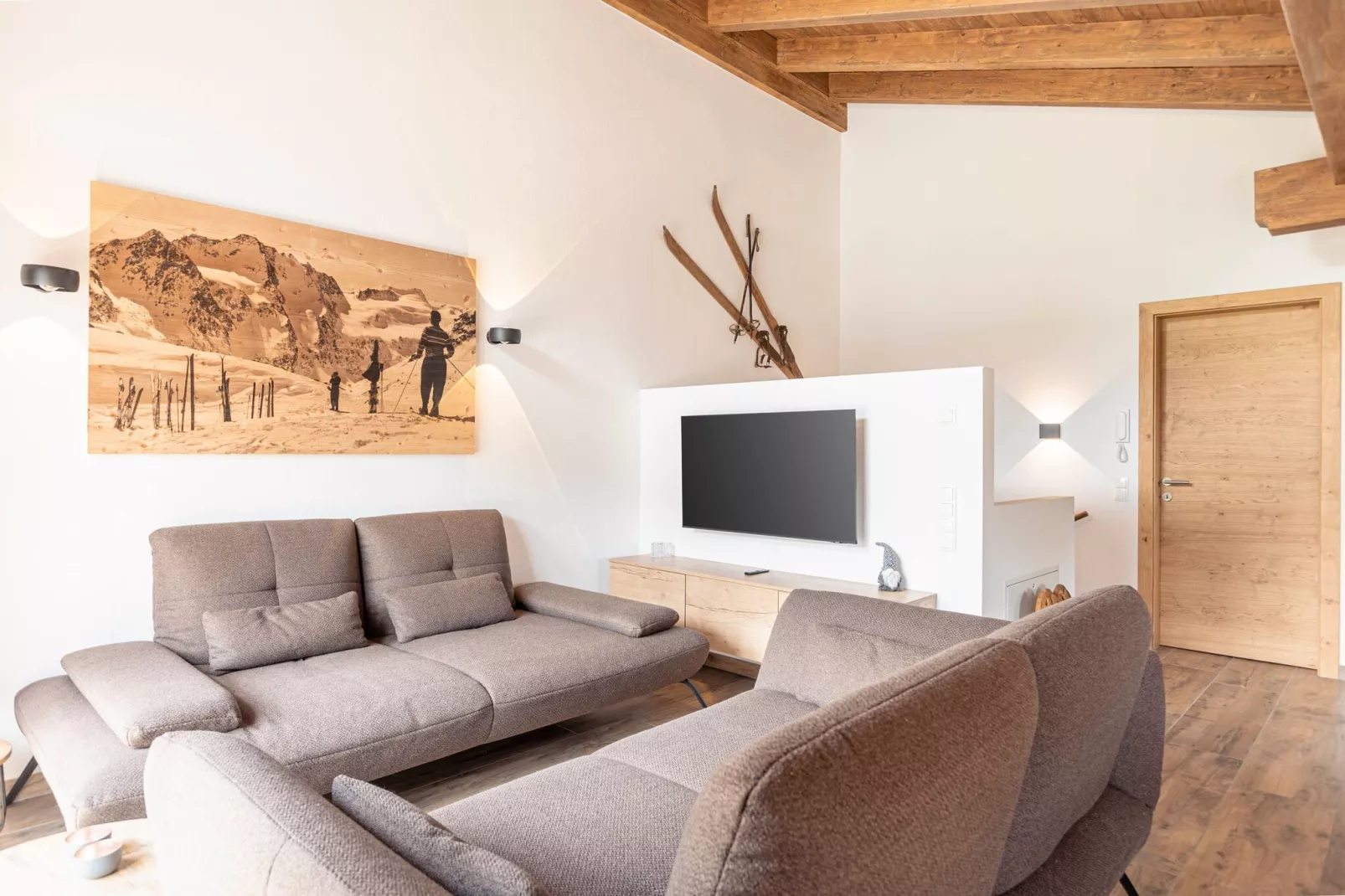 Tauernlodges Uttendorf 2A-Woonkamer