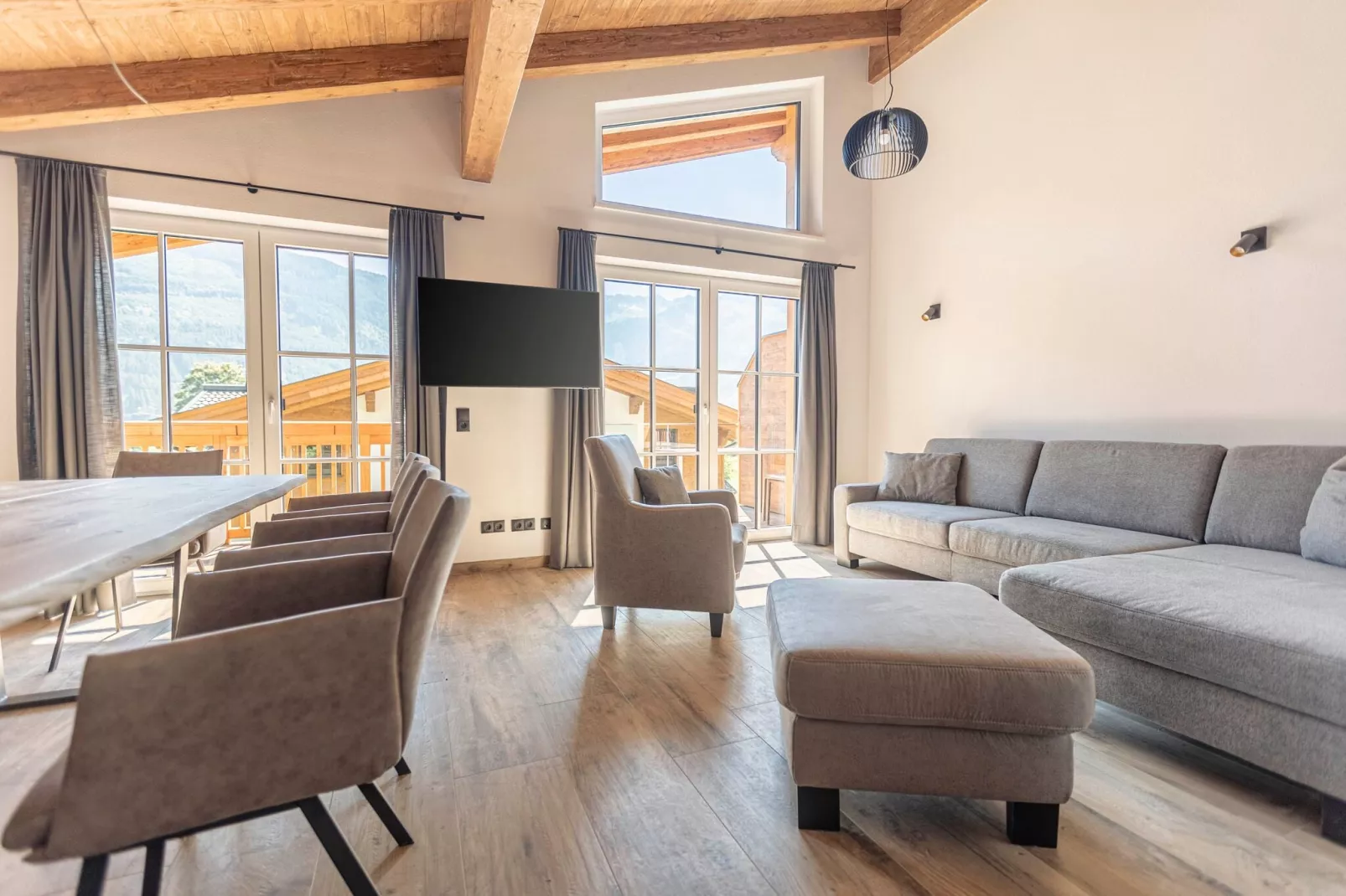 Tauernlodges Uttendorf 2A-Woonkamer