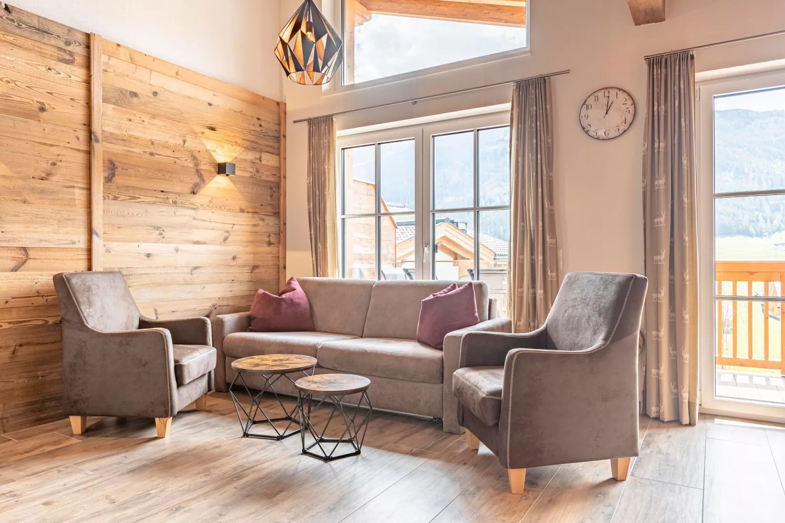 Tauernlodges Uttendorf 2A-Woonkamer