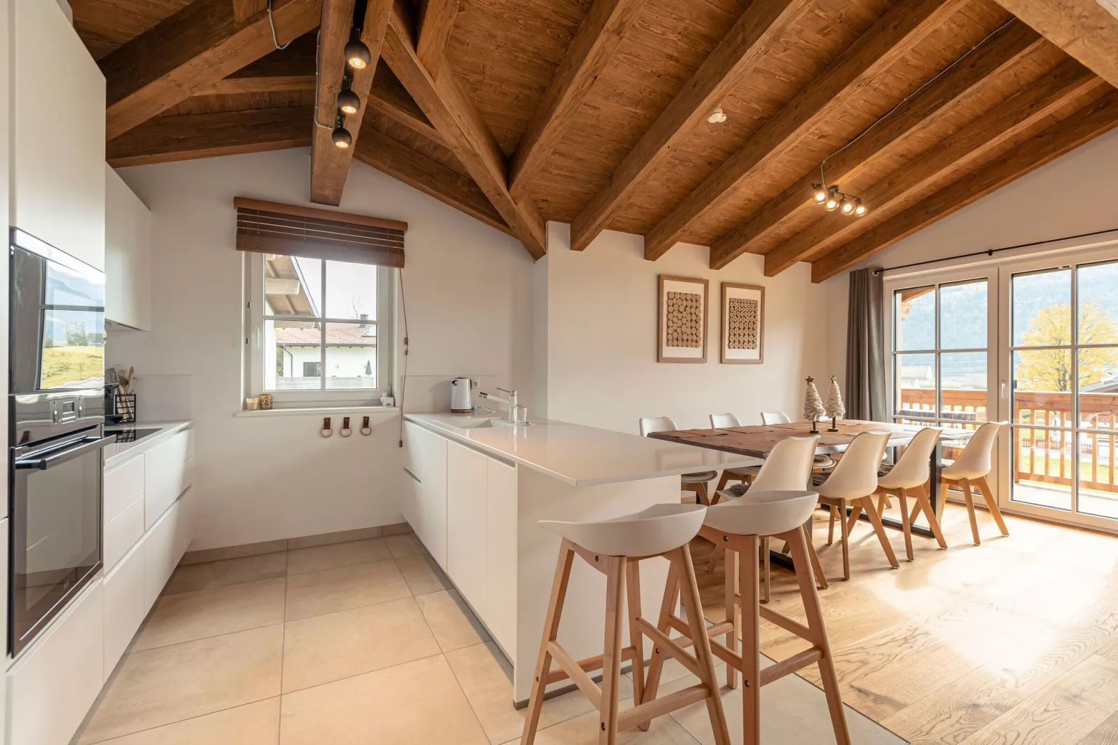 Tauernlodges Uttendorf 2A-Woonkamer