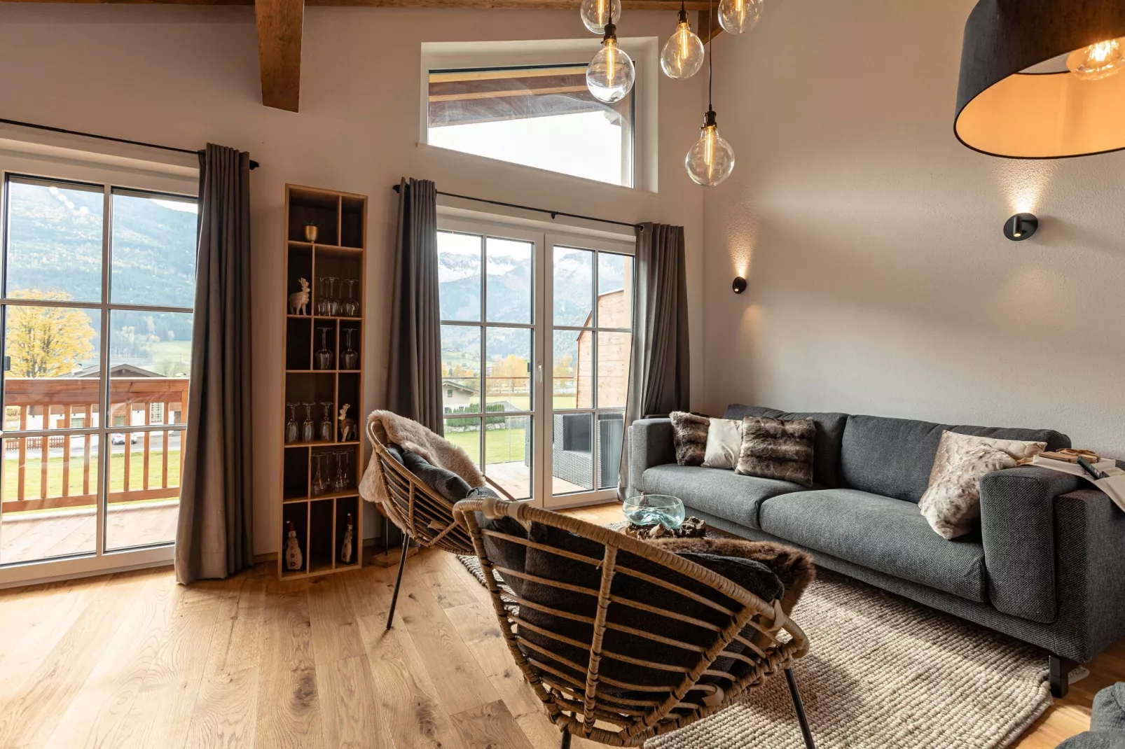 Tauernlodges Uttendorf 2A-Woonkamer