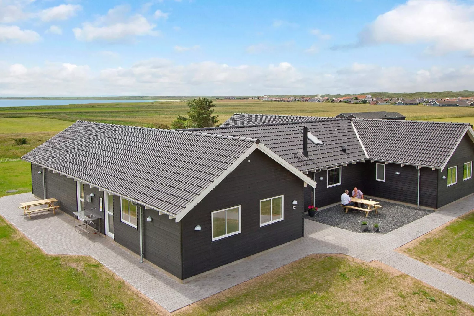 24 persoons vakantie huis in Harboøre-Buitenlucht