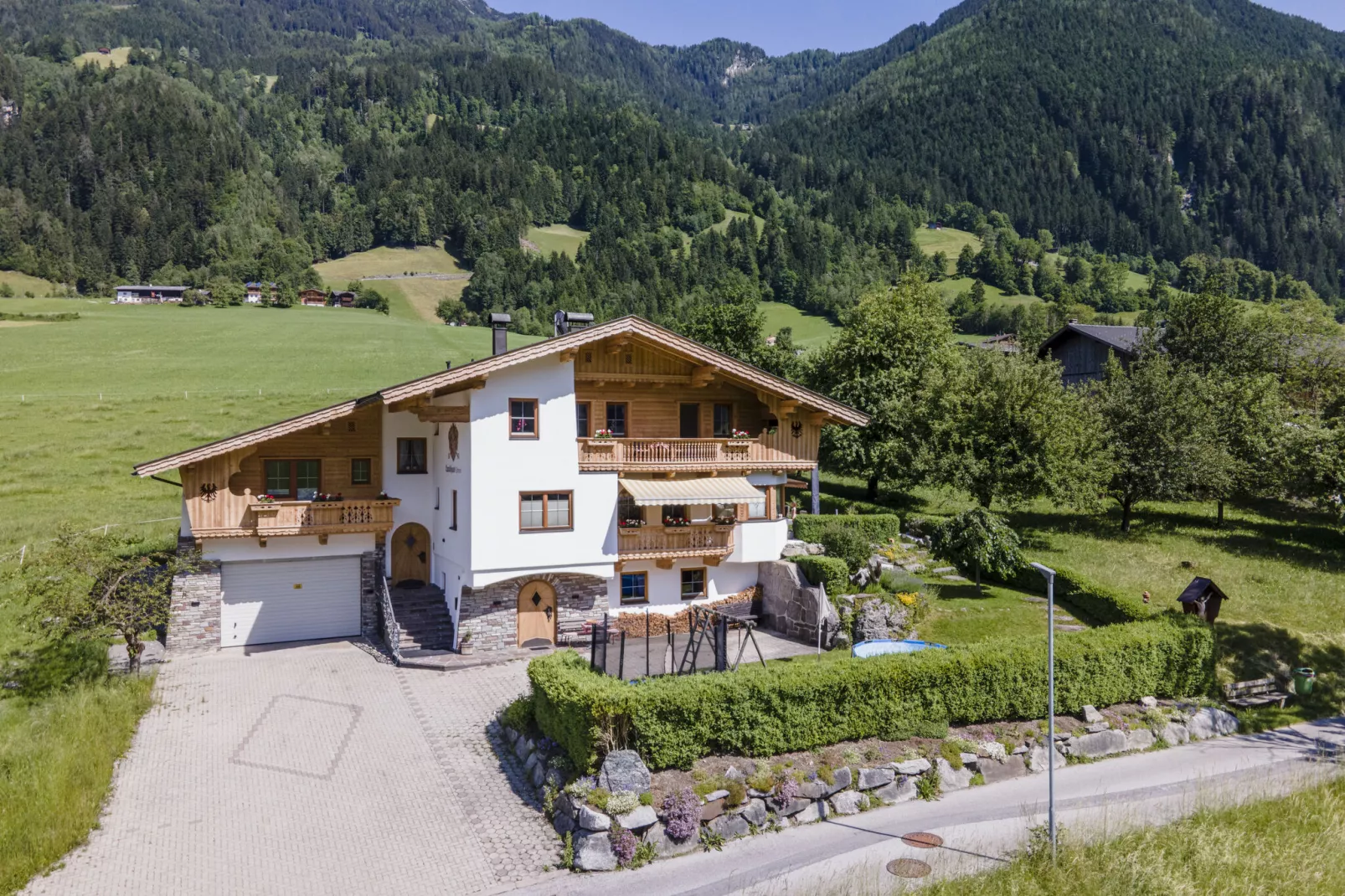 Apartment Panoramablick-Buitenkant zomer