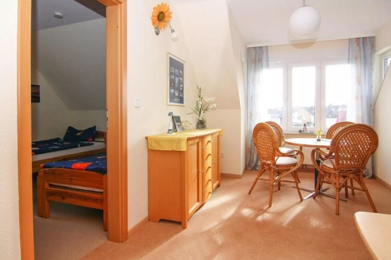 Ferienwohnung in Grömitz-Woonkamer