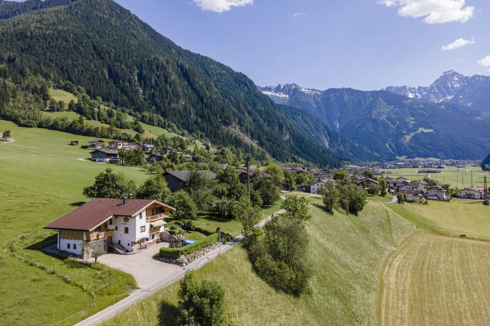 Apartment Panoramablick-Buitenkant zomer