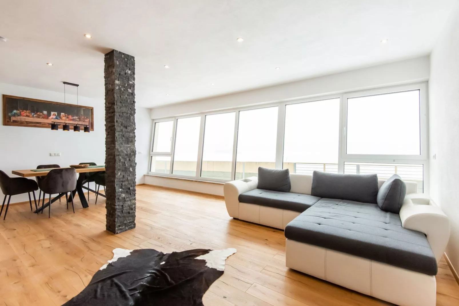 Vakantiehuis vlakbij Kaprun, in Zell am See-Woonkamer