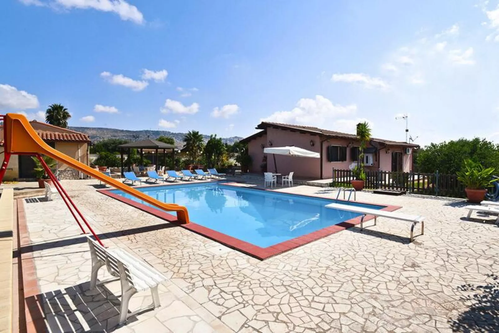 Ferienhaus Solarino-Villa Eureka-Zwembad
