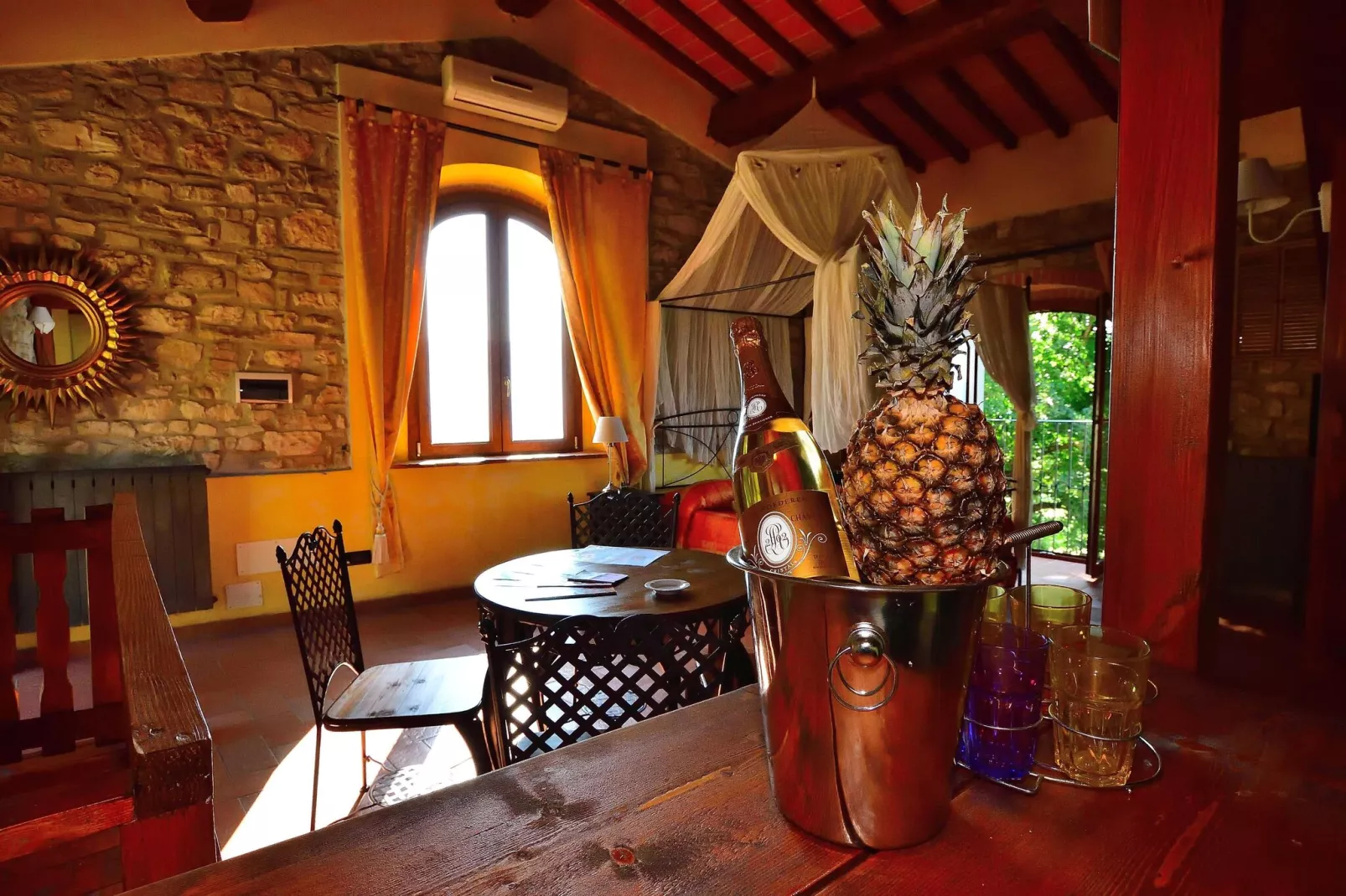 Country Resort Il Frassine-Eetkamer