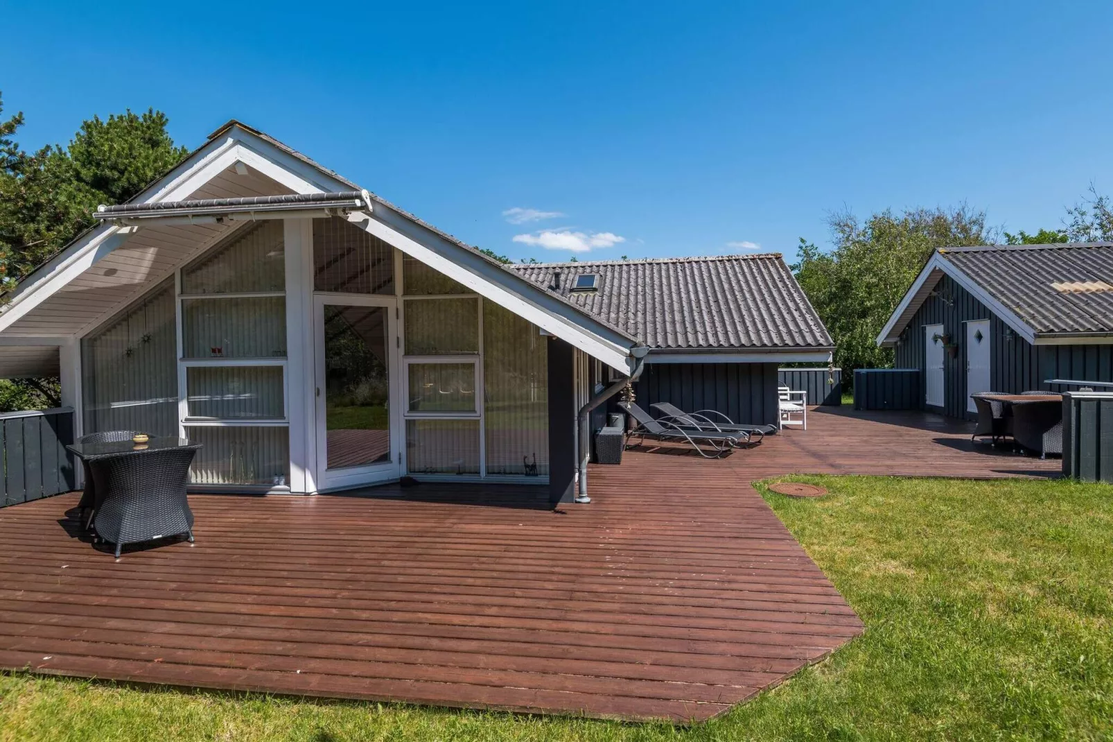 Afgelegen toevluchtsoord in Rindby-Buitenlucht