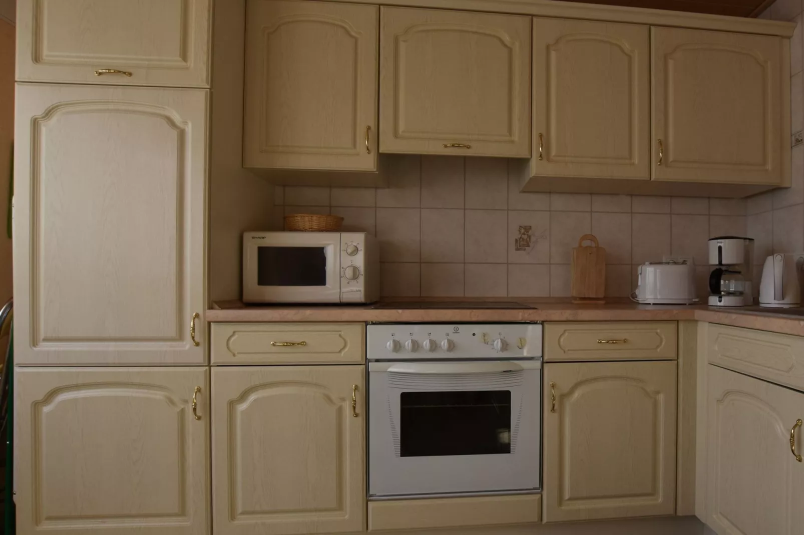 Ferienwohnung mit Koppelblick-Keuken