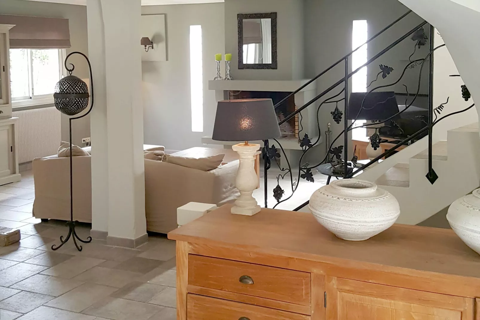 Villa Mougins-Woonkamer