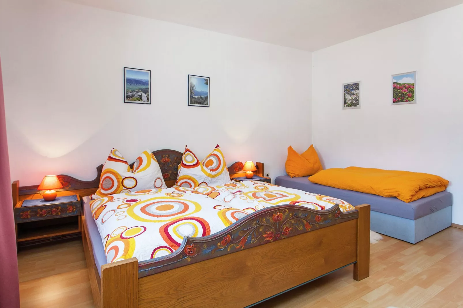 Sfeervol appartement in Salzburgerland met balkon - Slaapkamer