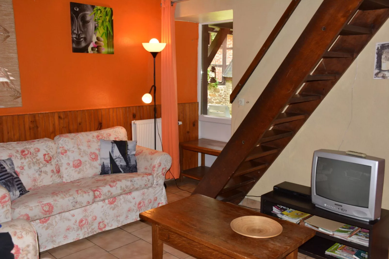 Le Moulin Sylvestre-Woonkamer