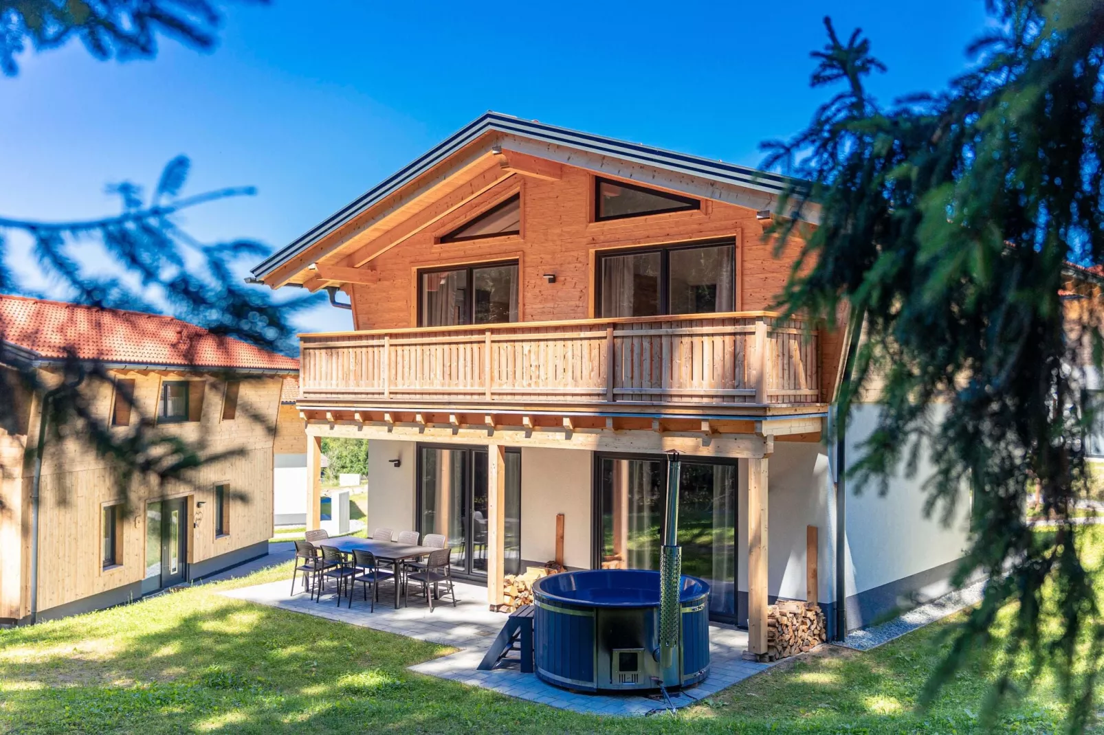 Chalet Klassik-Buitenkant zomer